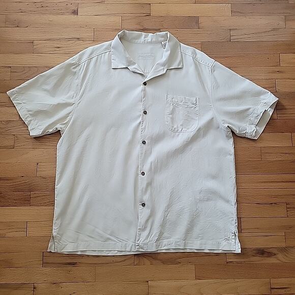 Tommy Bahama Vintage Original Fit Silk Button Up Shirt Dirty Shark Martini Party - Picture 3 of 12